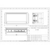 PERFIL PLUS EMPOTRAR MESA C/TAPA 2SK+6KE
