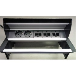 PERFIL PLUS EMPOTRAR MESA C/TAPA 2SK+6KE
