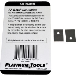 REPUESTO 2 CUCHILLAS 100072BL PLATINUM