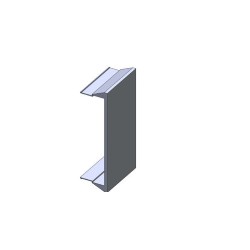 MODULO 45x22,5 CIEGO ALUMINIO PERFILPLUS