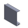 MODULO 45x45 CIEGO ALUMINIO PERFILPLUS