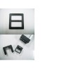 TAPA LATERAL CON 2 CONECTOR WAGO MACHO