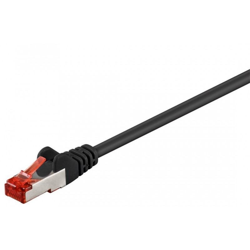 CABLE SFTP CAT6 RJ45 M-M 30M NEGRO LSZH