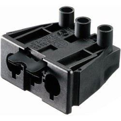 CONECTOR WIELAND M ENCASTRAR PLACA NEGRO