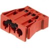 CONECTOR WIELAND M ENCASTRAR PLACA ROJO