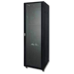 RACK 19" 32U 600x600 PUERTA CRISTAL
