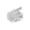 CONECTOR RJ11 6/4 MACHO PACK 100 unit