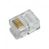 CONECTOR RJ12 6/6 MACHO W (FLAT CABLE)