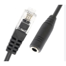 ADAPTADOR RJ9 4/4 M a MINIJACK3,5 H4P TR