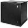 RACK MURAL 10" 6U NEGRO fondo 298