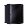 RACK MURAL 19" 15U 600x600 PUERTA CRISTA