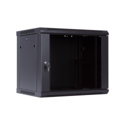 RACK MURAL 19" 6U NEGRO FONDO 450mmX600