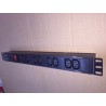 REGLETA 19" 8xC13 ENTRADA C14+INTERRUPTO