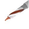 CABLE 2X1mm2 APANTALLADO GRIS PVC