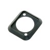 MARCO GOMA PARA XLR COLOR NEGRO NEUTRIK