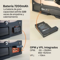 Fusionadora con OPM y VFL de 6 motores