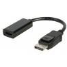 ADAPTADOR DISPLAYPORT M-HDMI H 20cm NEGR