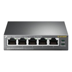 SWITCH POE 4 PUERTOS + 1 PUERTOS UPLINK