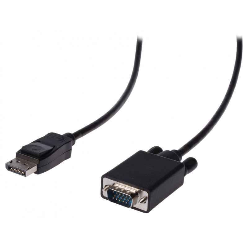 CABLE DISPLAYPORT M-VGA M 2M V.1.1 NEGRO