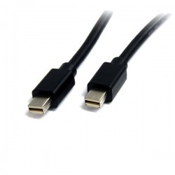 CABLE MINIDP M-M 3M NEGRO...