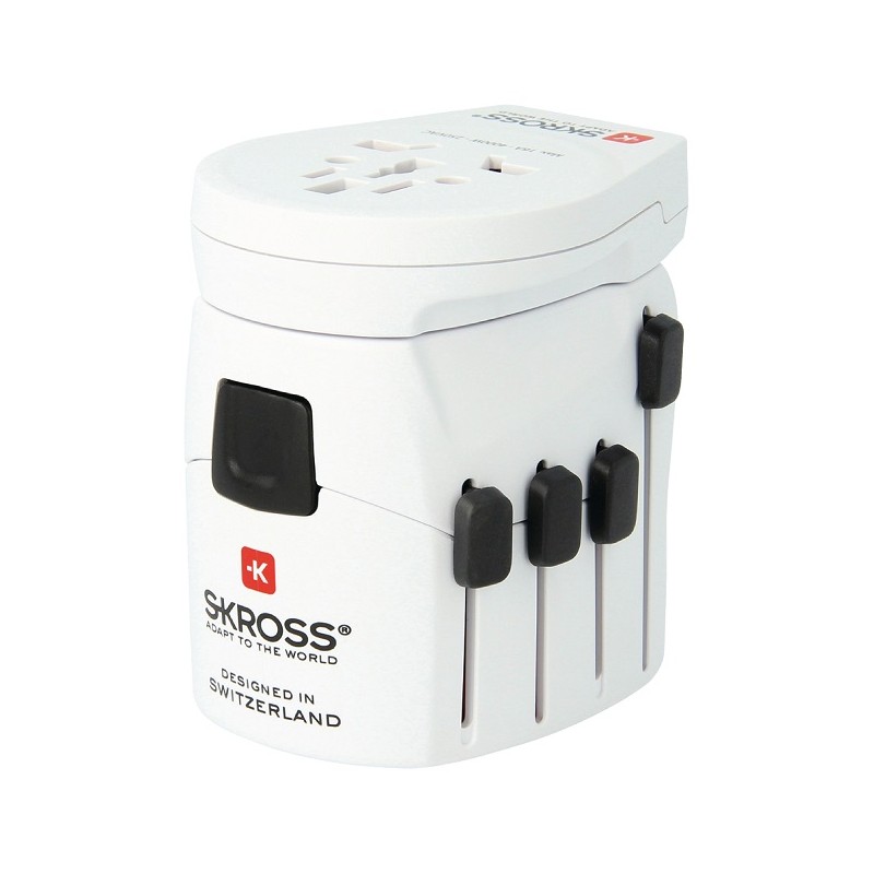 ADAPTADOR VIAJE UNIVERSAL UK USA + 1xUSB