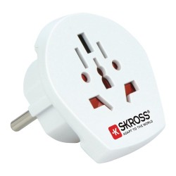 ADAPTADOR VIAJE UNIVERSAL UK USA + 1xUSB