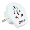 ADAPTADOR VIAJE UNIVERSAL UK USA + 1xUSB