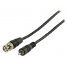 CABLE RG59 BNC M-RCA M 3MTS NEGRO