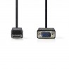 CABLE DISPLAYPORT M-VGA M 1M V.1.1 NEGRO