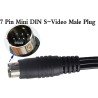 CABLE SVHS MINIDIN 7P M-M 10MTS NEGRO