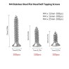 KIT TORNILLO AUTORROSCANTE 600u 12-16-20
