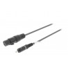 CABLE AUDIO XLR3 H-RCA M 3MTS NEGRO