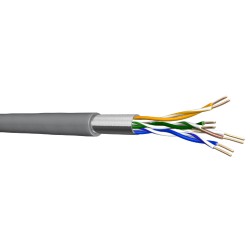 CABLE FTP CAT5E RIGIDO GRIS LSZH DRAKA