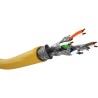 CABLE SFTP CAT8 RIGIDO 2G AMARILLO LSZH