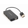 HUB USB 4 PUERTOS V.2.0 - USB Tipo A-