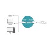 CABLE USB A 3.0 M-H AMPLIFICADO 20M V3.0