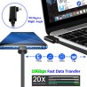 CABLE USB C M-M 3M NEGRO V3.1 GEN-2 100W