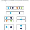 ADAPTADOR USB C M-4xHDMI H V3.1 HD