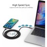 CABLE USB C M-M 3M CargaRapida QC3.0/4.0