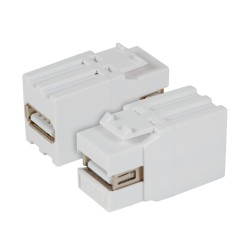 ADAPTADOR USB A HEMBRA-A HEMBRA KEYSTONE