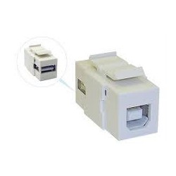 ADAPTADOR USB A HEMBRA-B HEMBRA KEYSTONE