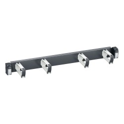 PASAHILOS 19" 1Ux4 GANCHOS PLASTICO SCHN