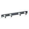 PASAHILOS 19" 1Ux4 GANCHOS PLASTICO SCHN