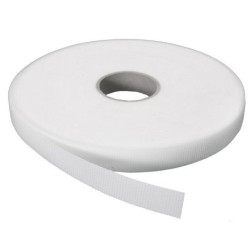 ROLLO DE VELCRO 20mmX25MTS BLANCO