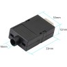 CONECTOR SUB-D 15 HD VGA MACHO BORNA TOR