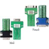 CONECTOR SUB-D 15 HD VGA MACHO BORNA TOR
