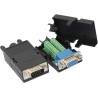 CONECTOR SUB-D 15 HD VGA MACHO BORNA TOR