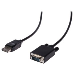 CABLE DISPLAYPORT M-VGA M 2M V.1.1 NEGRO