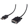 CABLE DISPLAYPORT M-VGA M 2M V.1.1 NEGRO