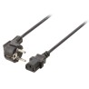 CABLE ALIMENTACION RED-CPU C13 1,8M NEGR